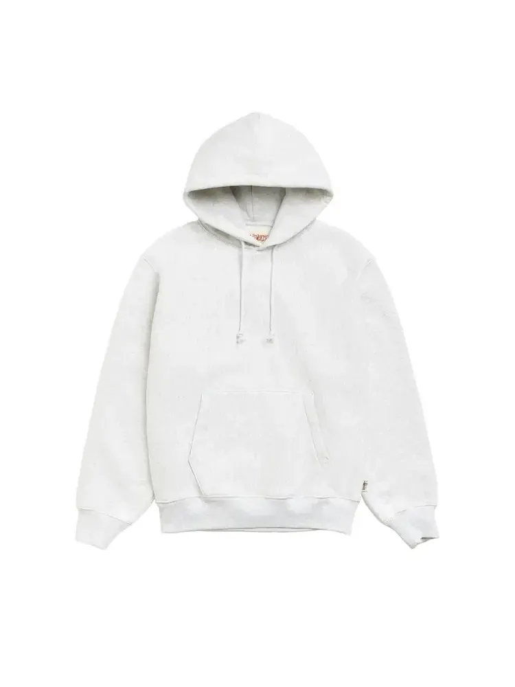 Толстовка Stussy Fleece Hoodie 'Ash Heather' — изображение 1 из 2, серый