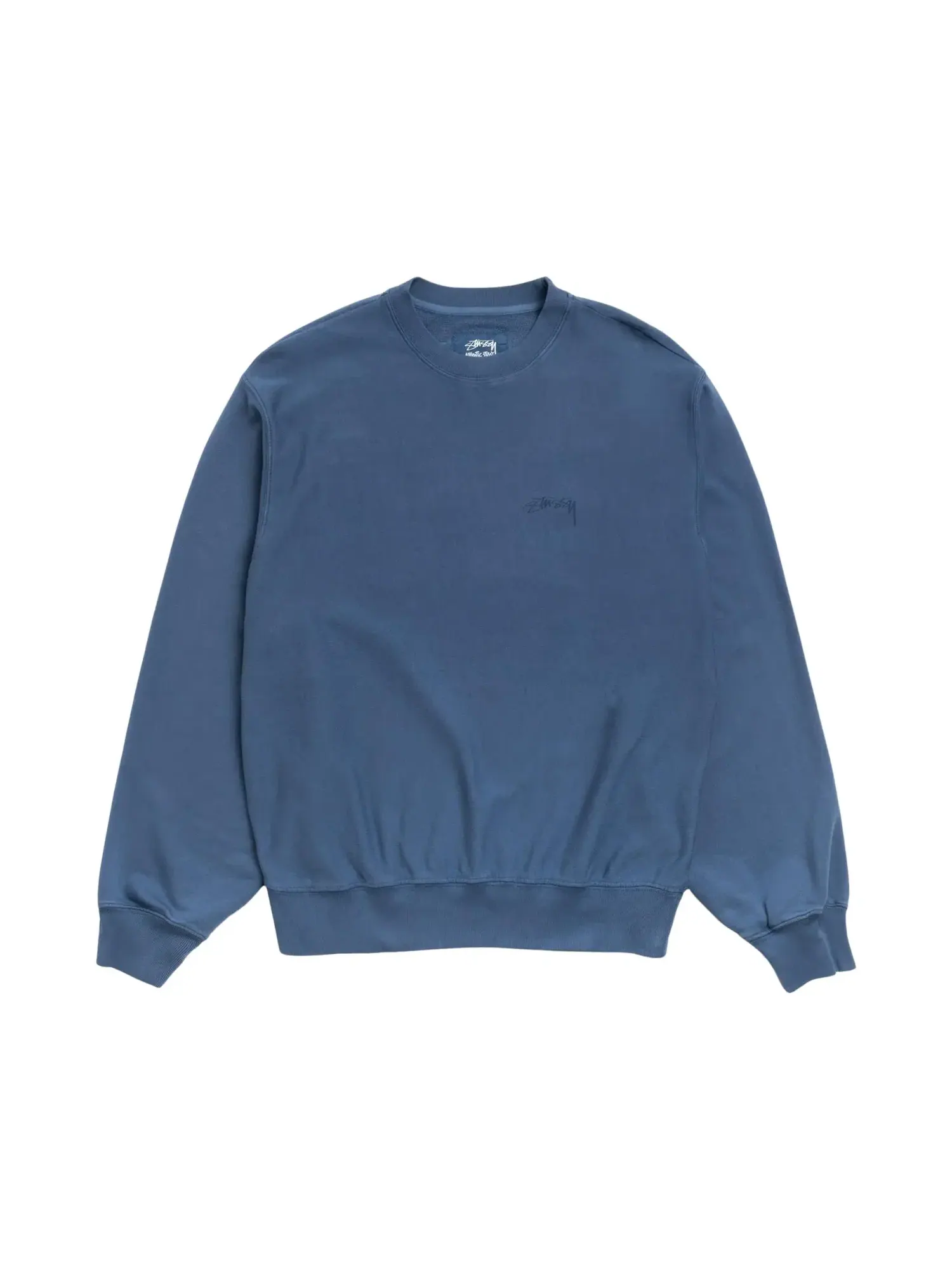 Свитшот Stussy Lightweight Terry Crew — изображение 1 из 2, синий
