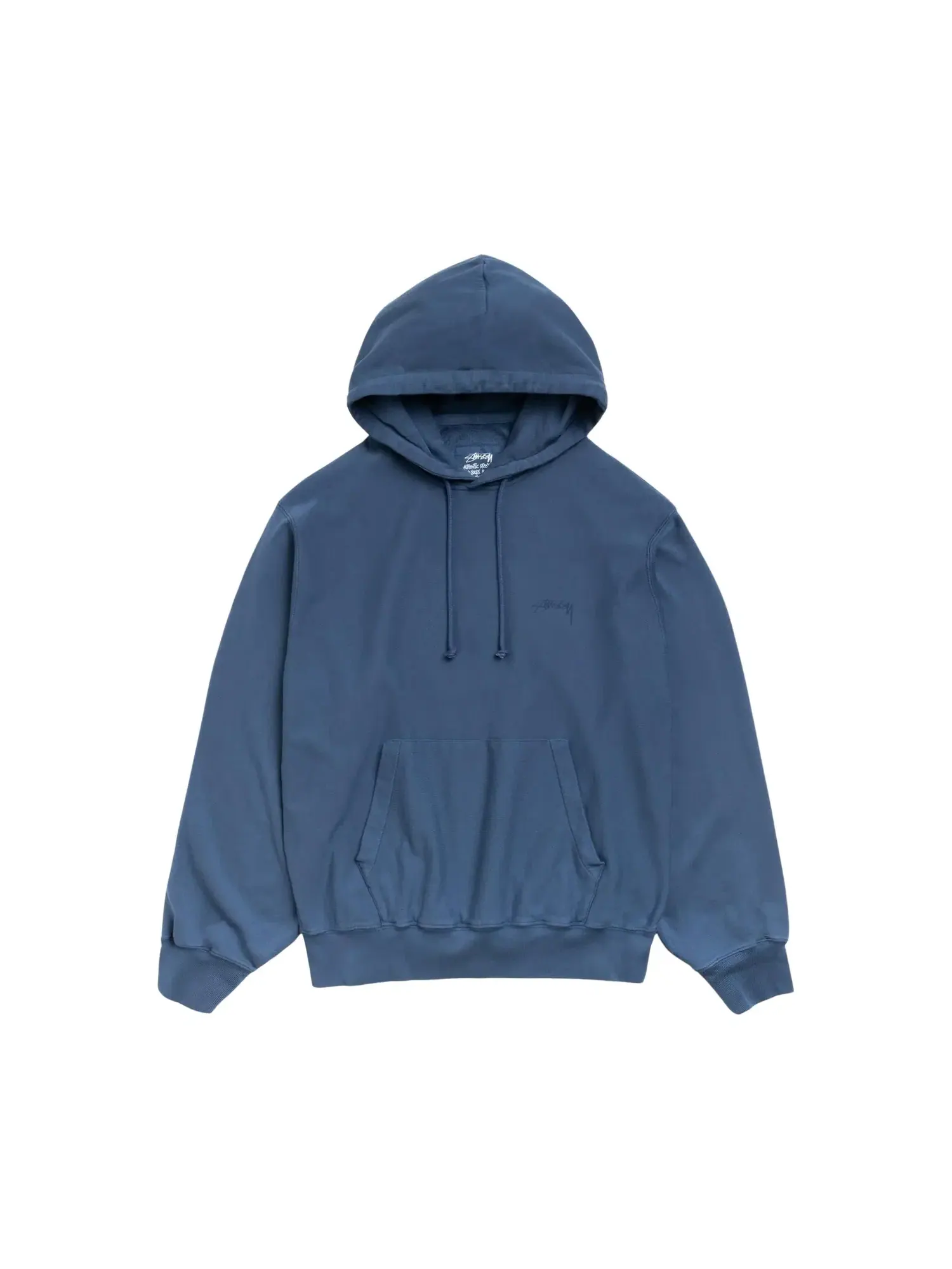 Легкая махровая толстовка Stussy — изображение 1 из 2, синий