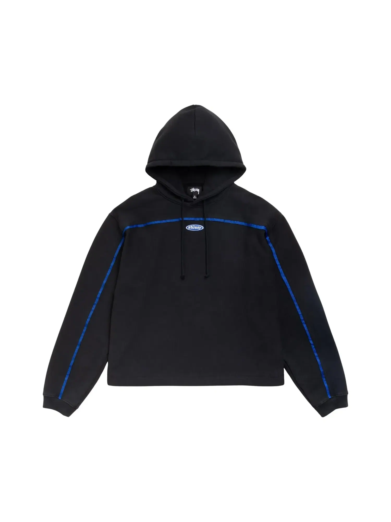Толстовка Stussy Oval Pullover Hoodie — изображение 1 из 2, черный