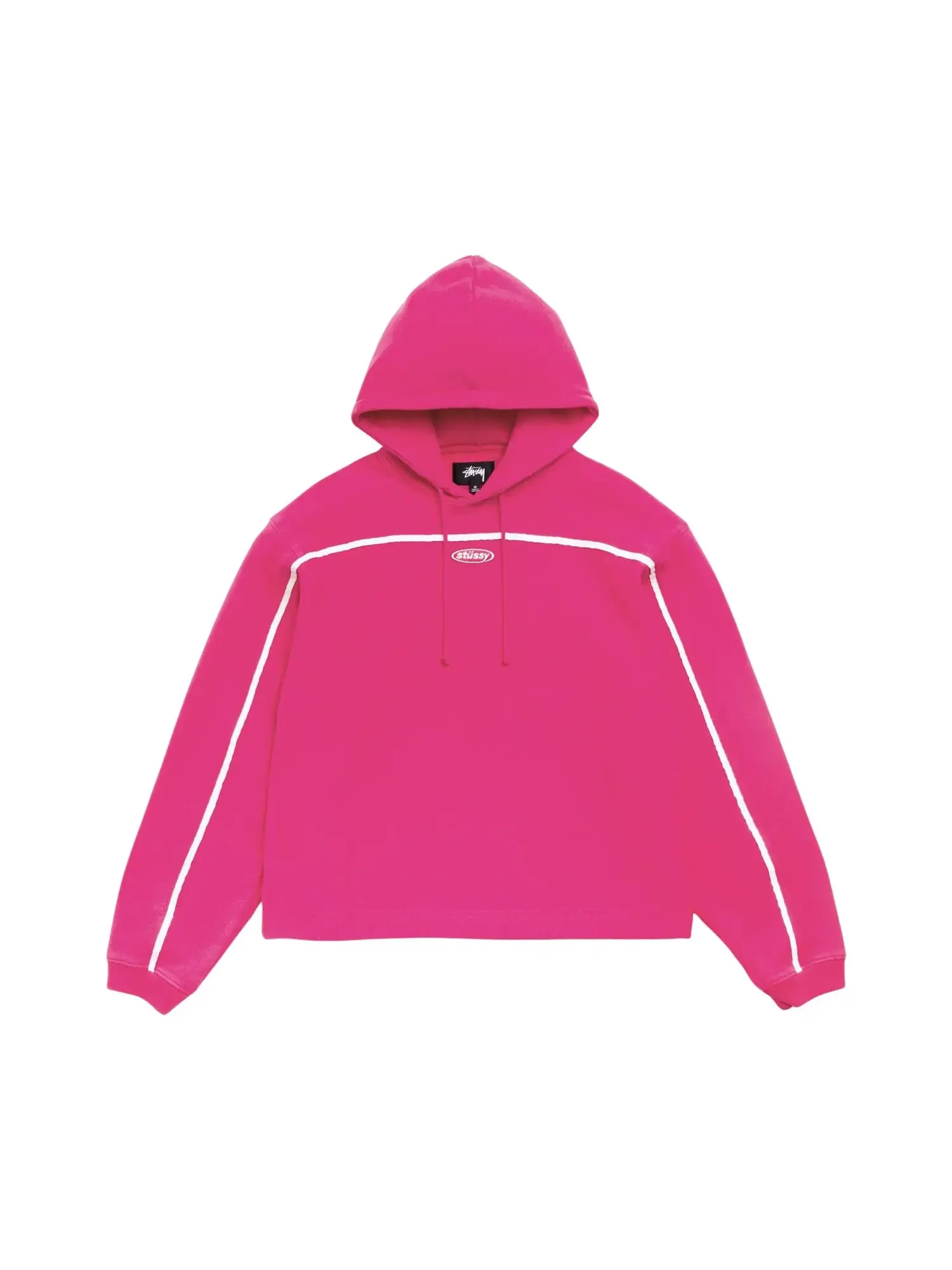 Толстовка Stussy Oval Pullover Hoodie — изображение 1 из 2, розовый