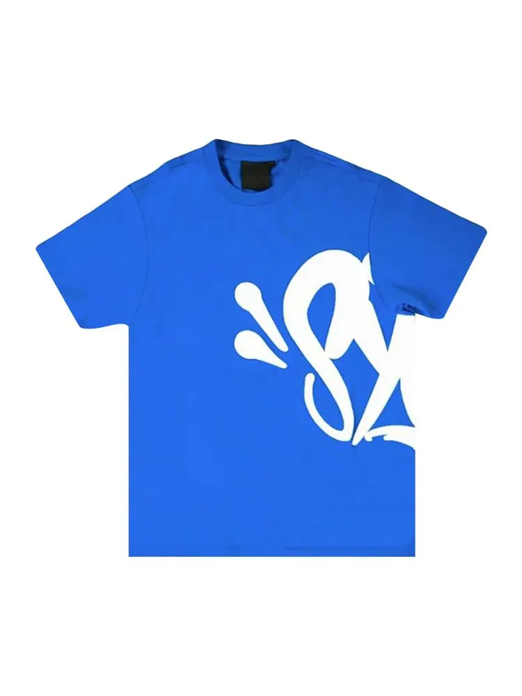 Футболка Syna World Syna Logo T-Shirt/Short Set 'Blue' — изображение 1 из 1, синий