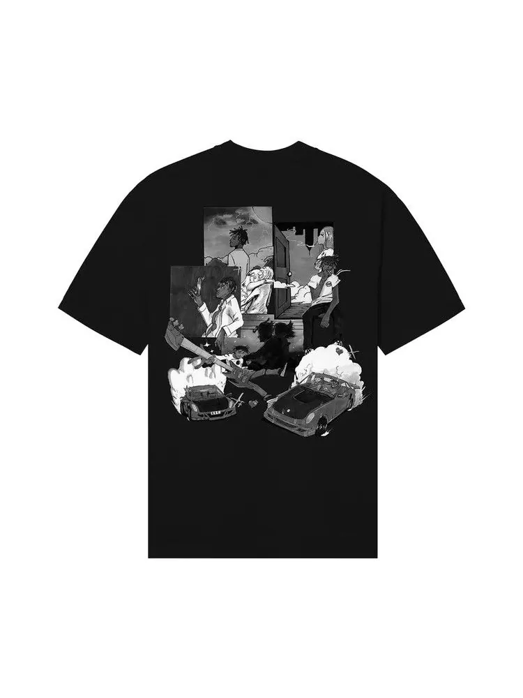 Футболка Revenge Burnout Tee — изображение 2 из 2, черный