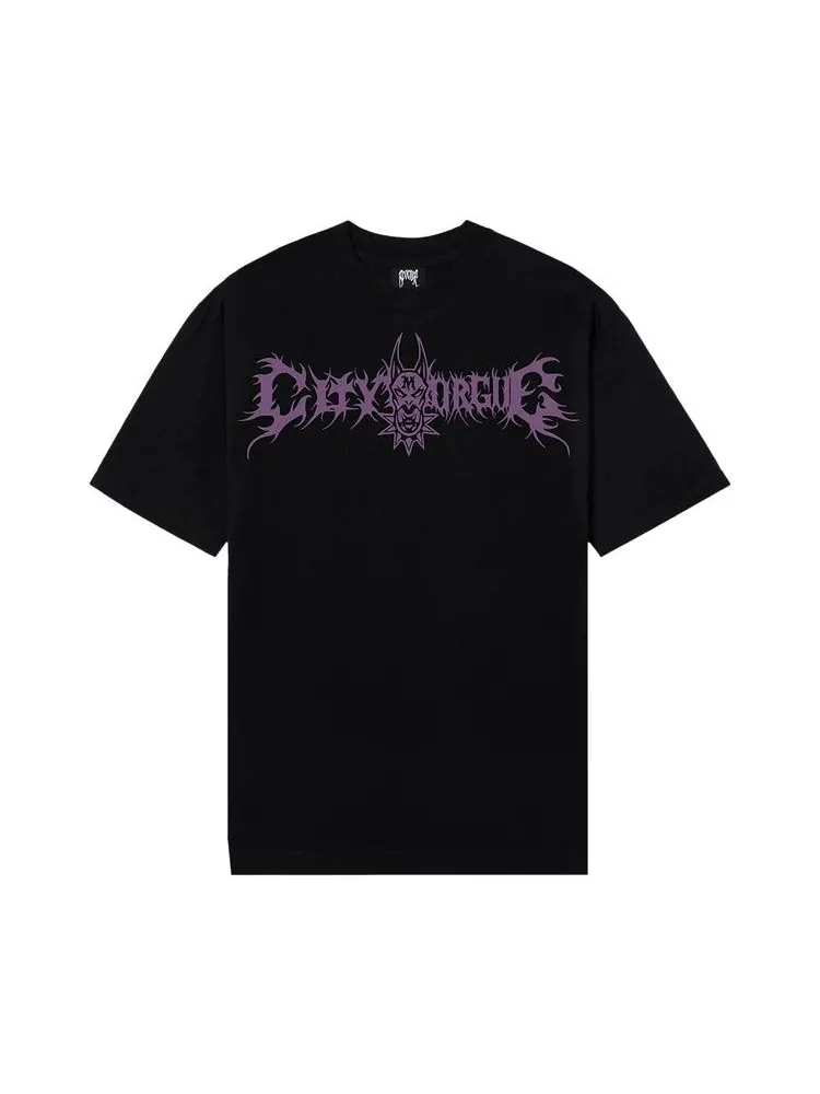 Футболка Revenge x City Morgue Metal Tour Tee — черный