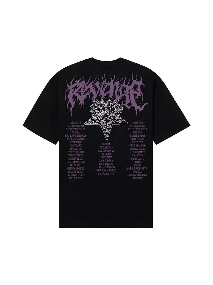 Футболка Revenge x City Morgue Metal Tour Tee — изображение 2 из 2, черный