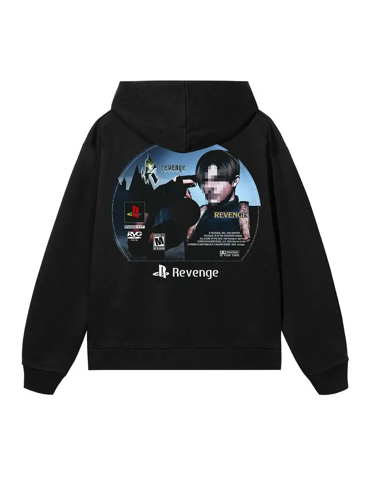 Худи Revenge Horror Hoodie — изображение 2 из 2, черный