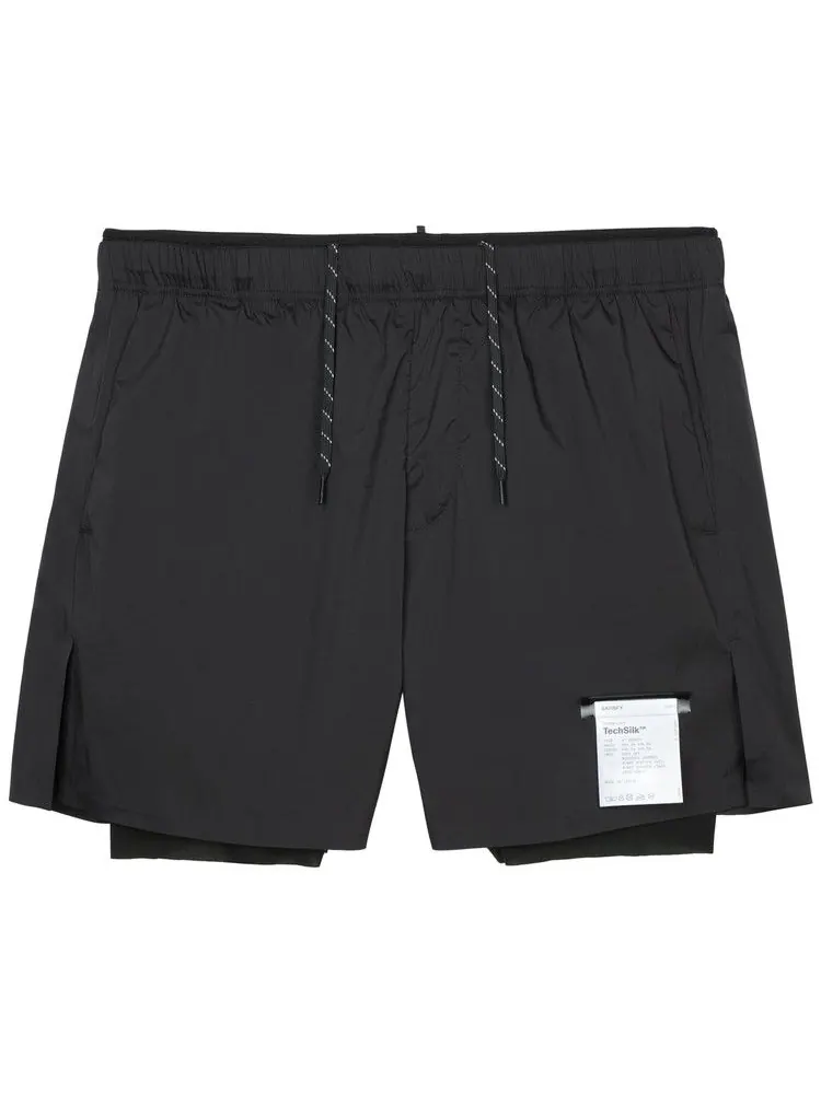 Шорты SATISFY TechSilk 5" Shorts — черный