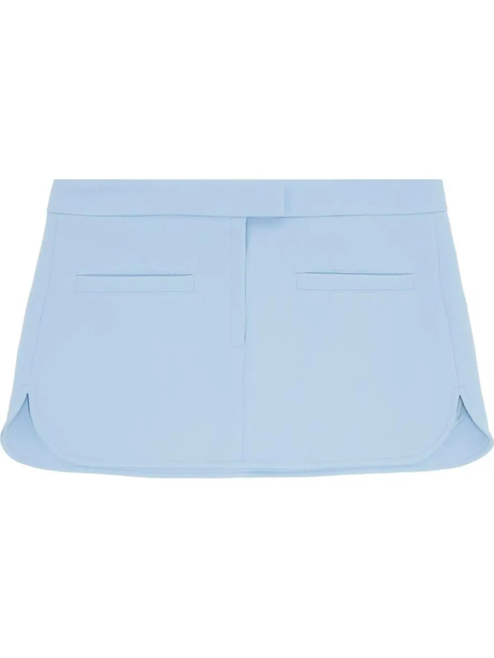 Мини-юбка Courreges Twill Heritage Pocket — синий