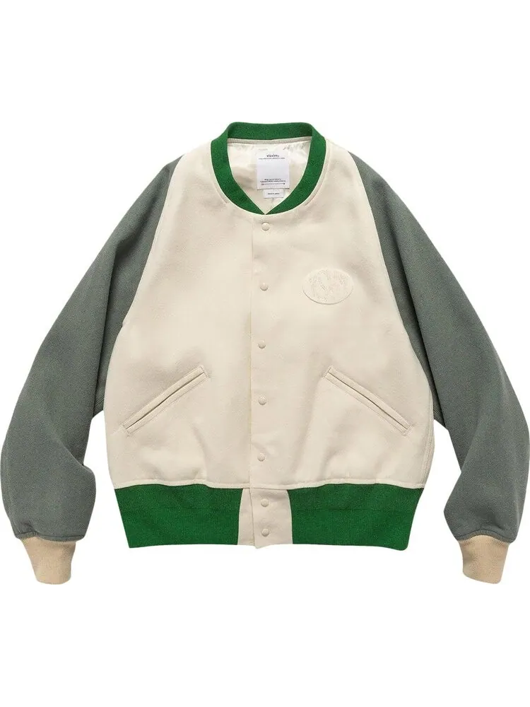 Куртка Visvim Varsity 'Green' — зеленый