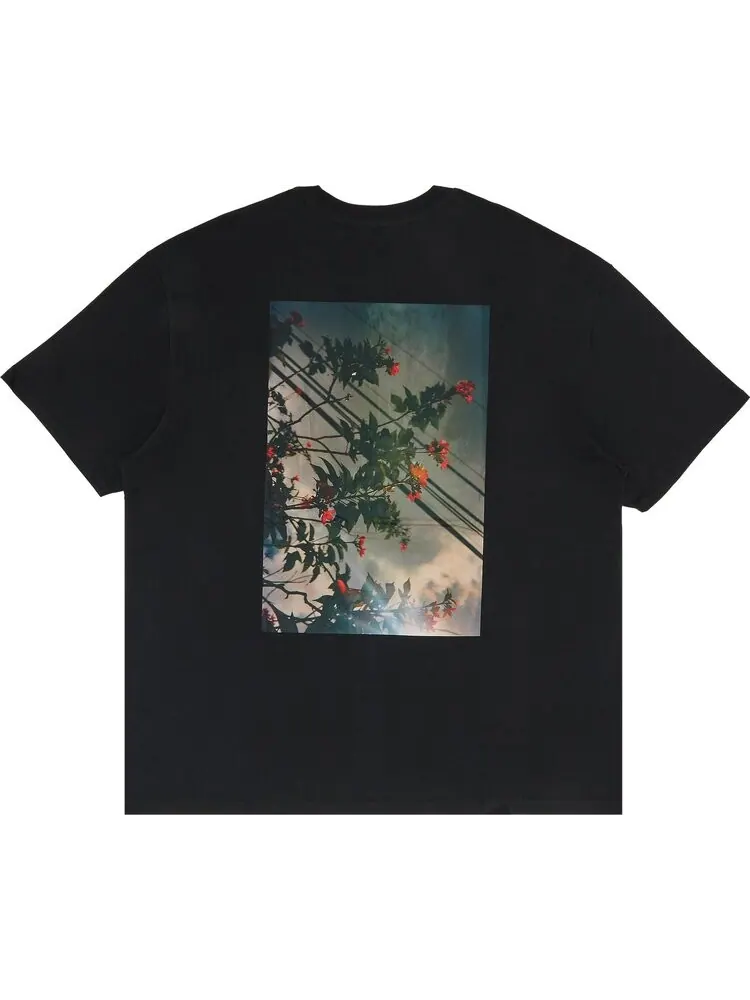 Футболка Fear of God Essentials Boxy Photo Series T-Shirt 'Black' — изображение 2 из 3, черный