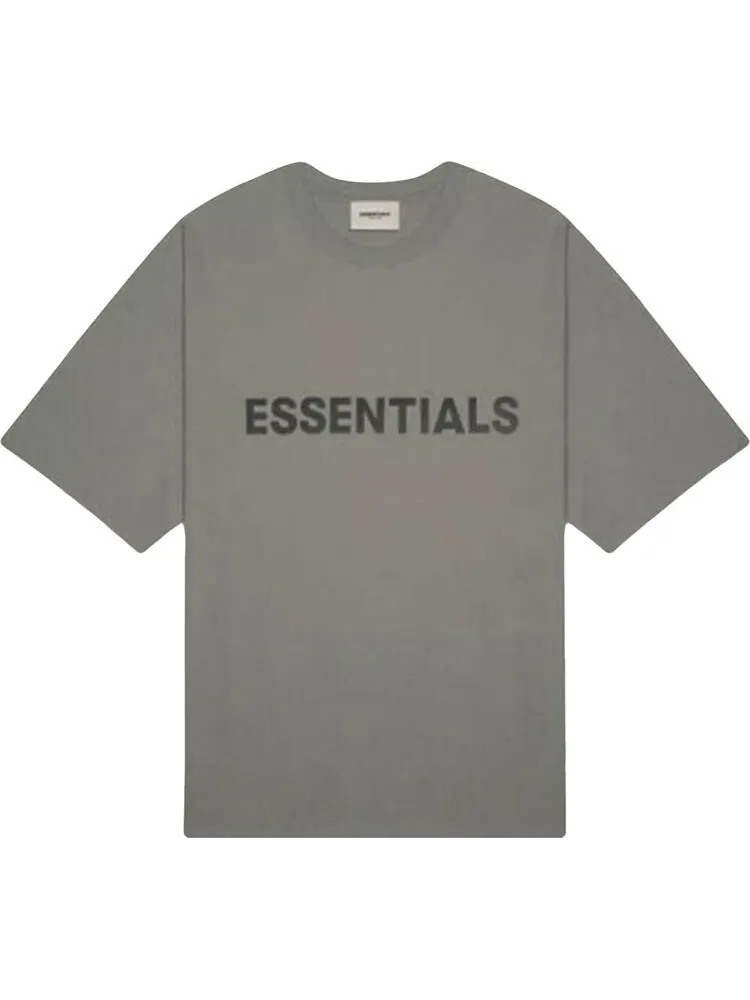 Футболка Fear of God Essentials T-Shirt 'Charcoal' — серый