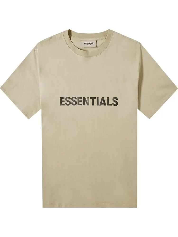 Футболка Fear of God Essentials T-Shirt 'Olive' — коричневый