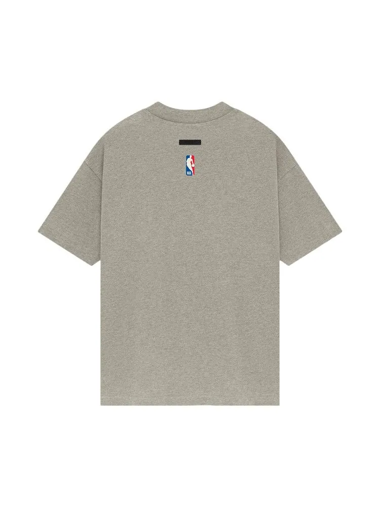 Футболка Fear of God Essentials x NBA Golden State Warriors Tee — изображение 2 из 2, серый синий