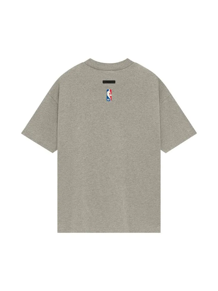 Футболка Fear of God Essentials Sixers Tee Warm Heather — изображение 2 из 2, серый