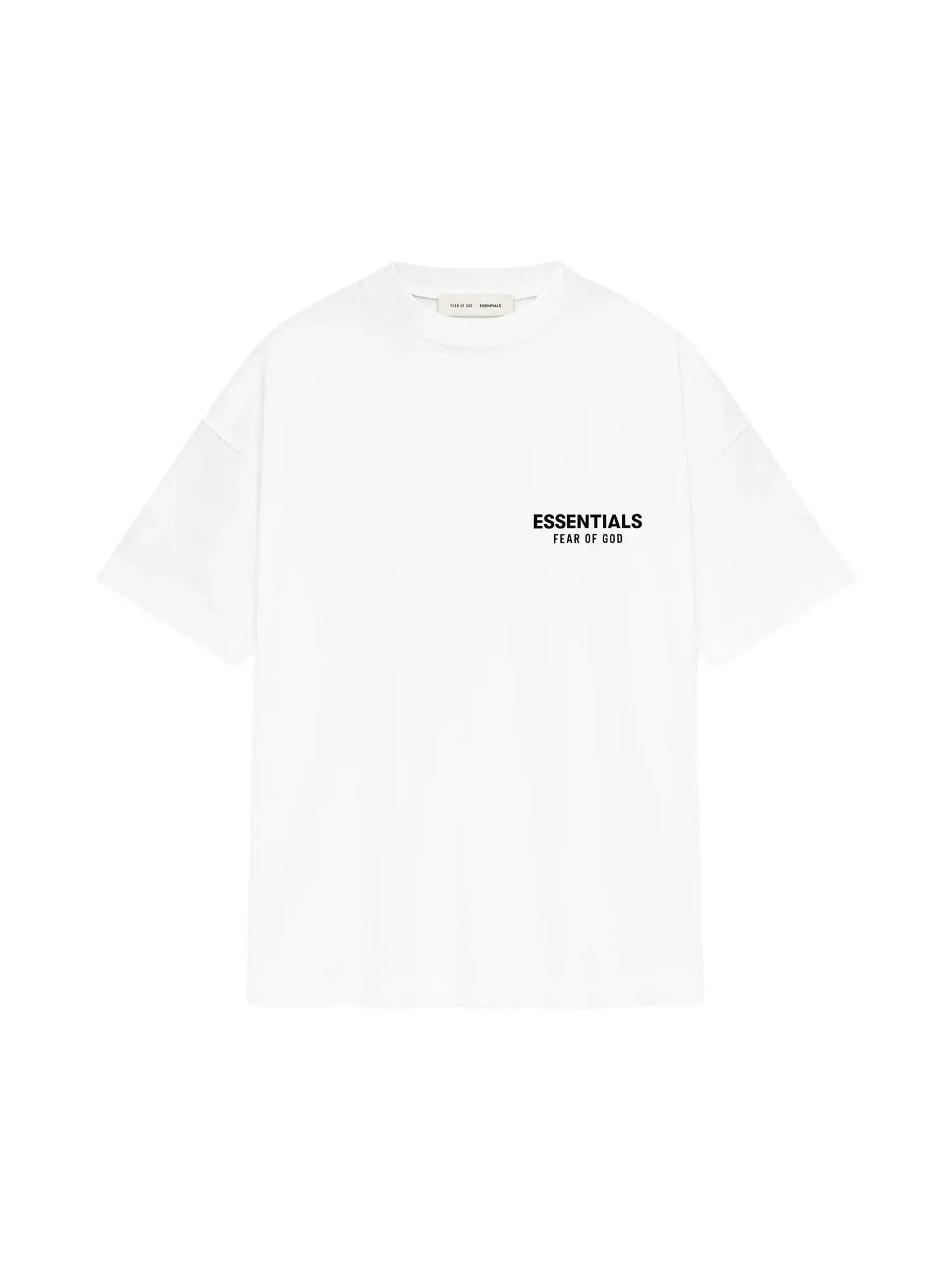 Классическая футболка Fear of God Essentials — изображение 1 из 2, яркий белый