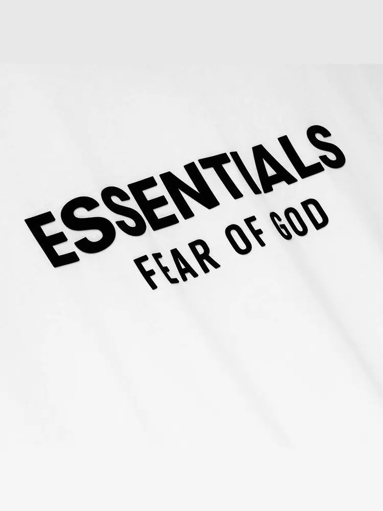 Футболка Fear of God Essentials Classic Fit T-Shirt 'Bright White' — изображение 3 из 3, яркий белый