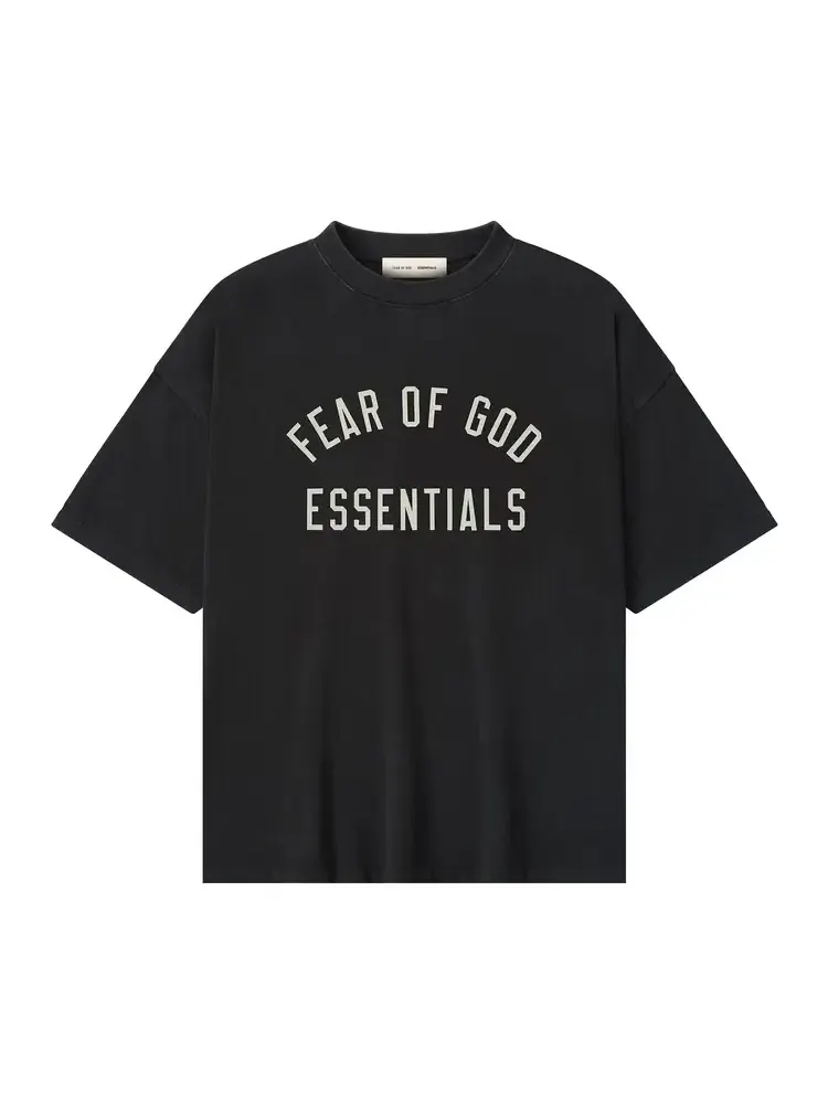 Футболка с коротким рукавом Fear of God Essentials 90s — изображение 1 из 2, черный