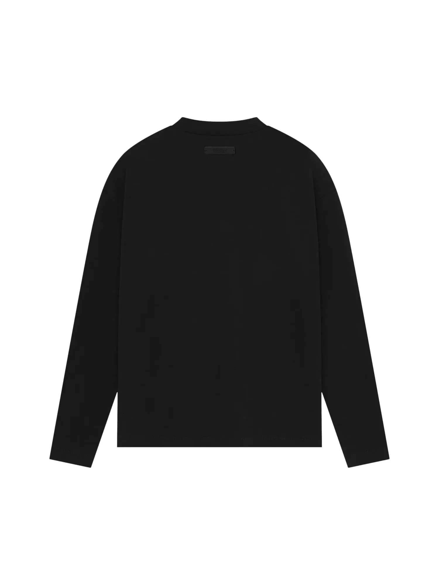 Классическая футболка с длинным рукавом Fear of God Essentials — изображение 2 из 2, винтажный черный/белый