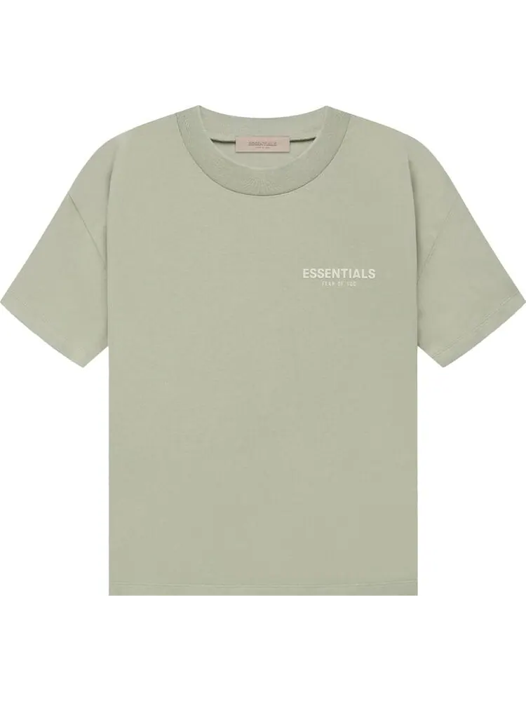 Футболка Fear of God Essentials Essentials Tee 'Sea Foam' — изображение 1 из 2, зеленый