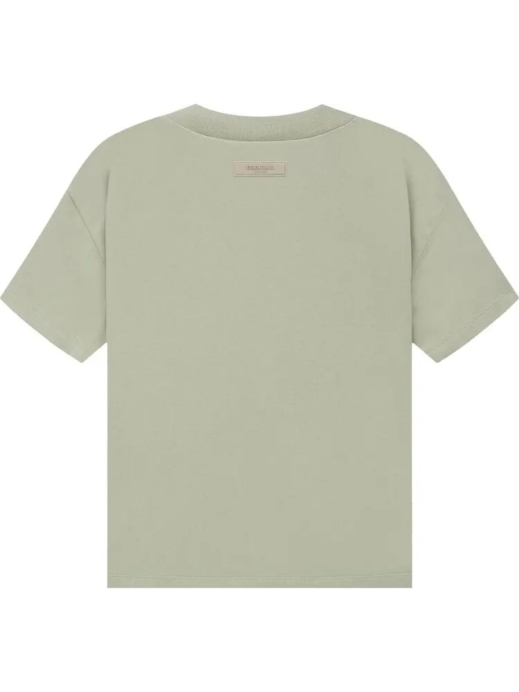 Футболка Fear of God Essentials Essentials Tee 'Sea Foam' — изображение 2 из 2, зеленый