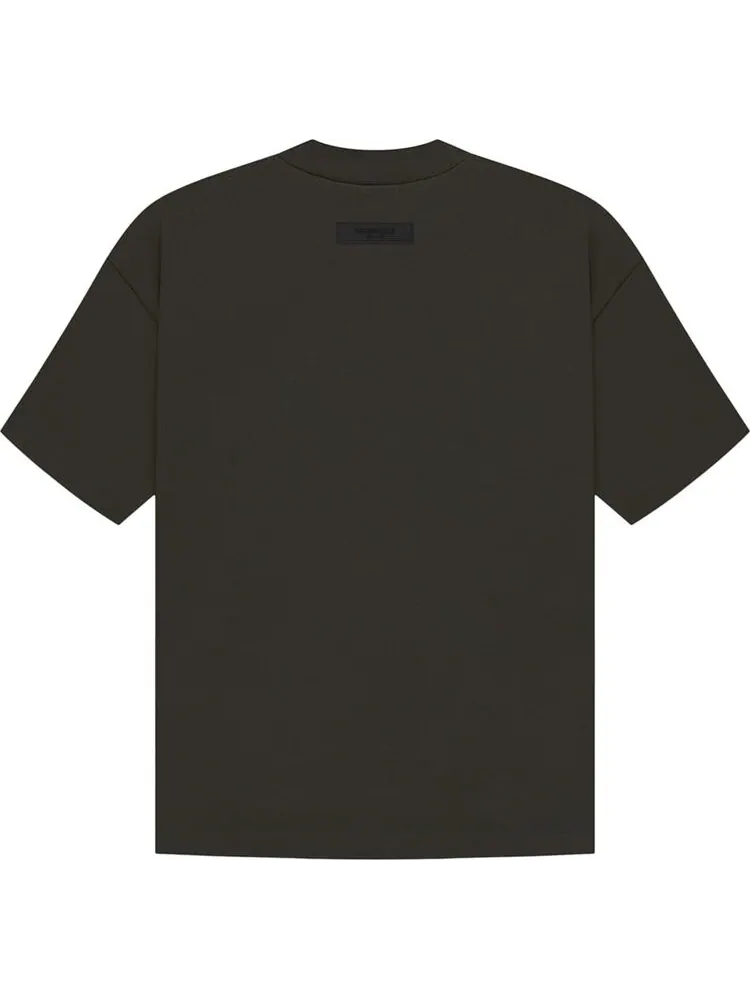 Футболка Fear of God Essentials Short-Sleeve Tee 'Off Black' — изображение 2 из 2, черный