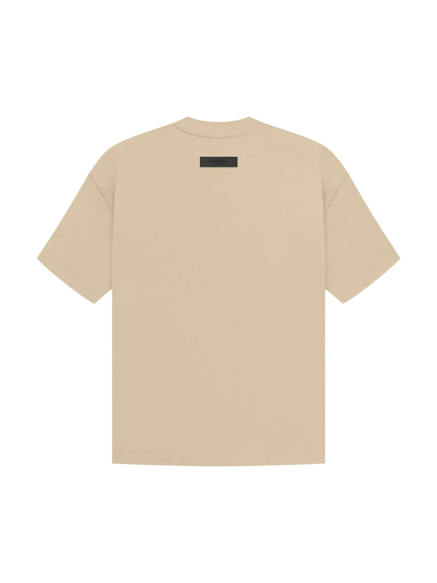 Футболка Fear of God Essentials с короткими рукавами и логотипом — изображение 2 из 2, песочный