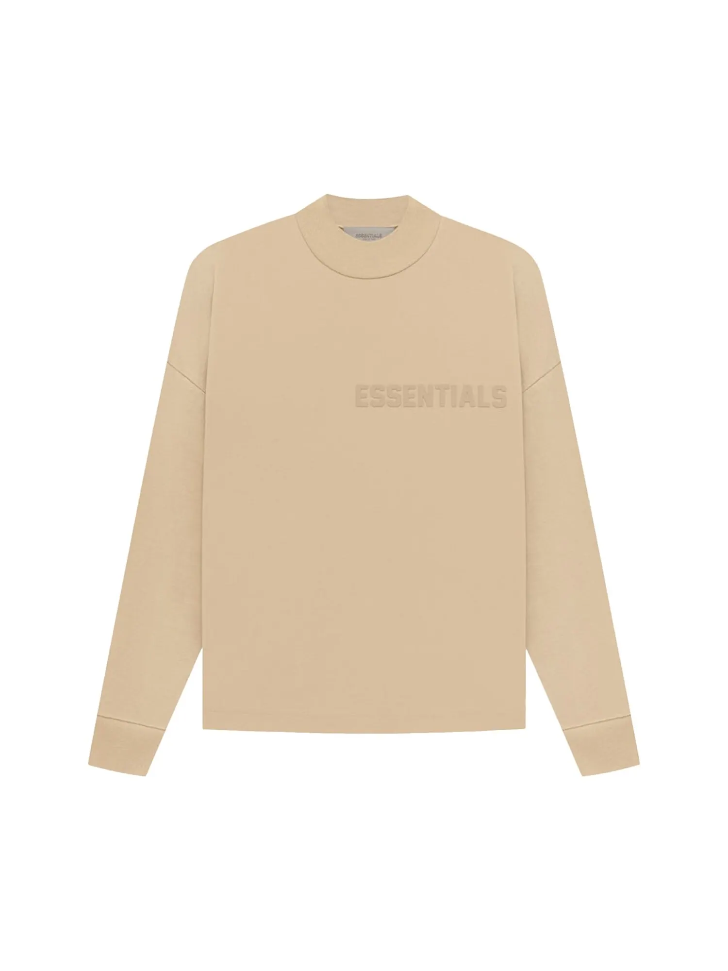 Футболка с длинными рукавами Fear of God Essentials — изображение 1 из 2, песок