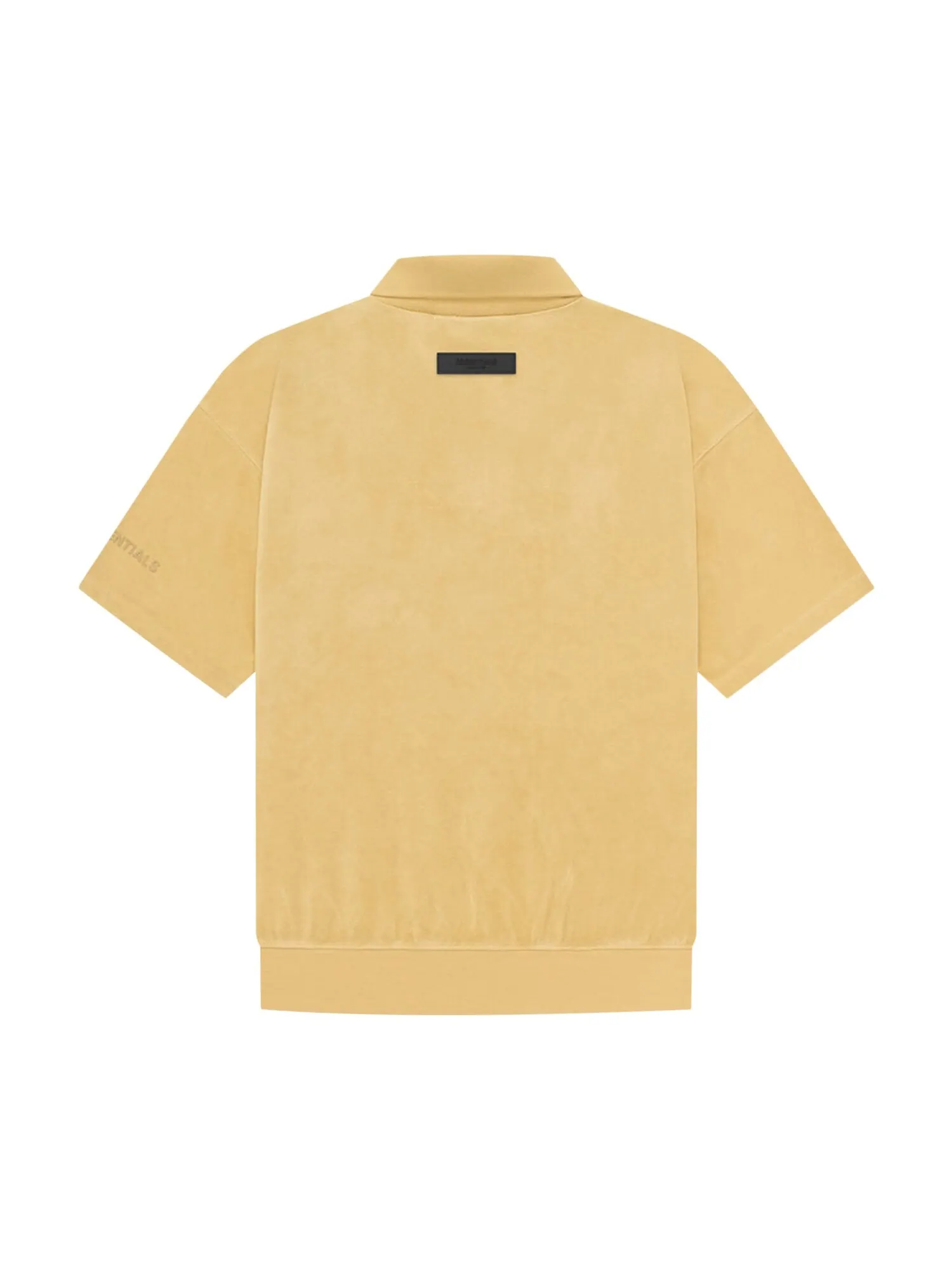 Рубашка-поло Fear of God Essentials с короткими рукавами — изображение 2 из 2, светло-песочный