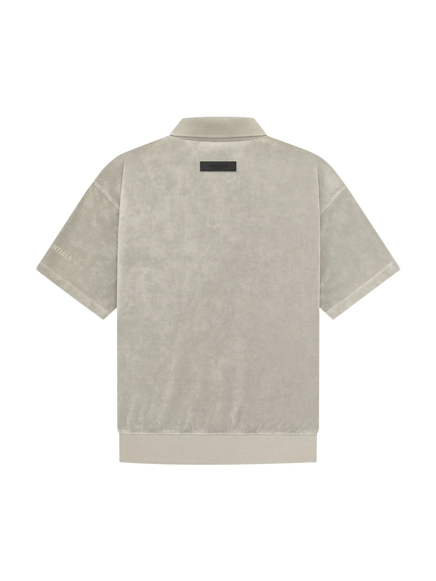Поло Fear of God Essentials с короткими рукавами — изображение 2 из 2, серый