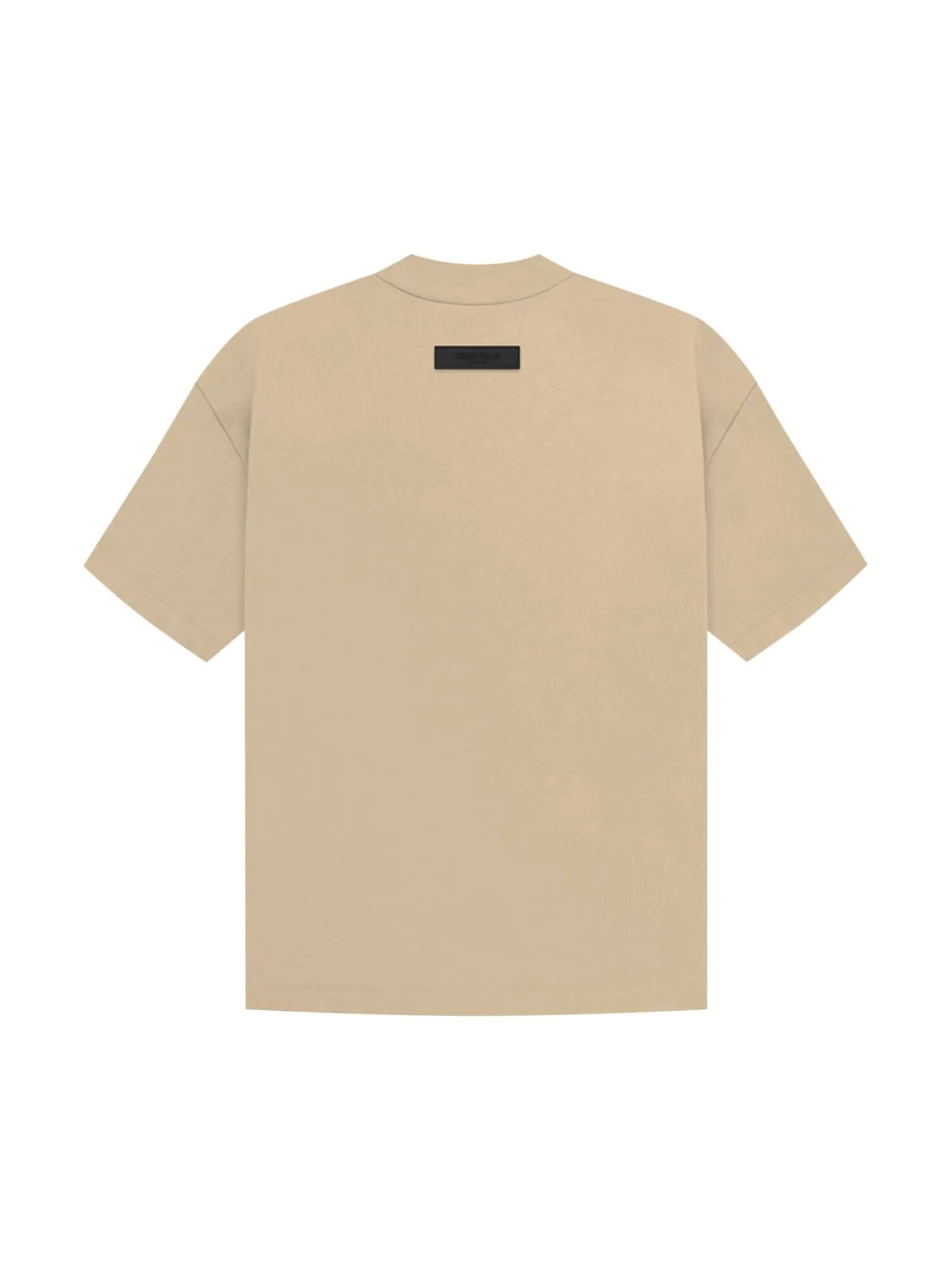 Футболка Fear of God Essentials с короткими рукавами и логотипом — изображение 2 из 2, песочный