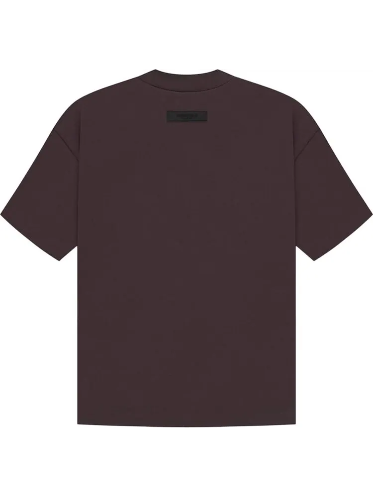 Футболка Fear of God Essentials Short-Sleeve, сливовый — изображение 2 из 2, сливавый