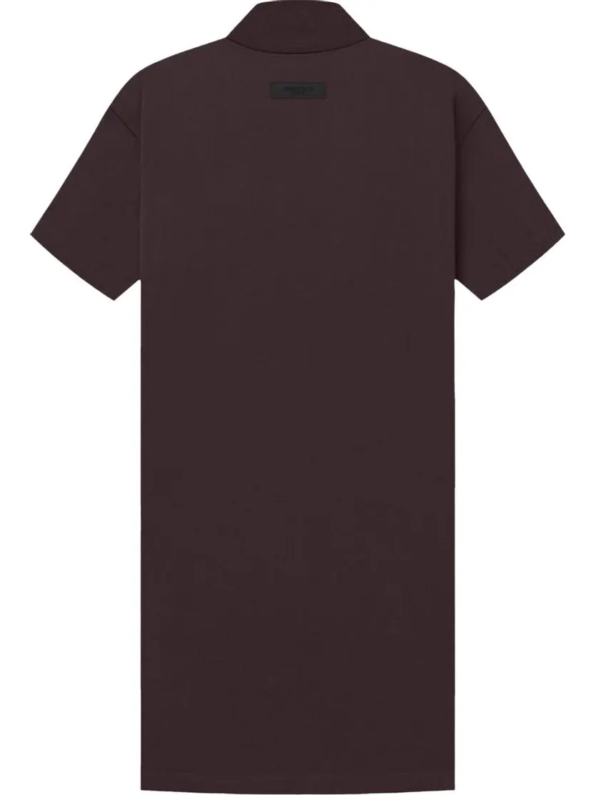 Футболка Fear of God Essentials 3/4 T-Shirt Dress 'Plum' — изображение 2 из 2, коричневый
