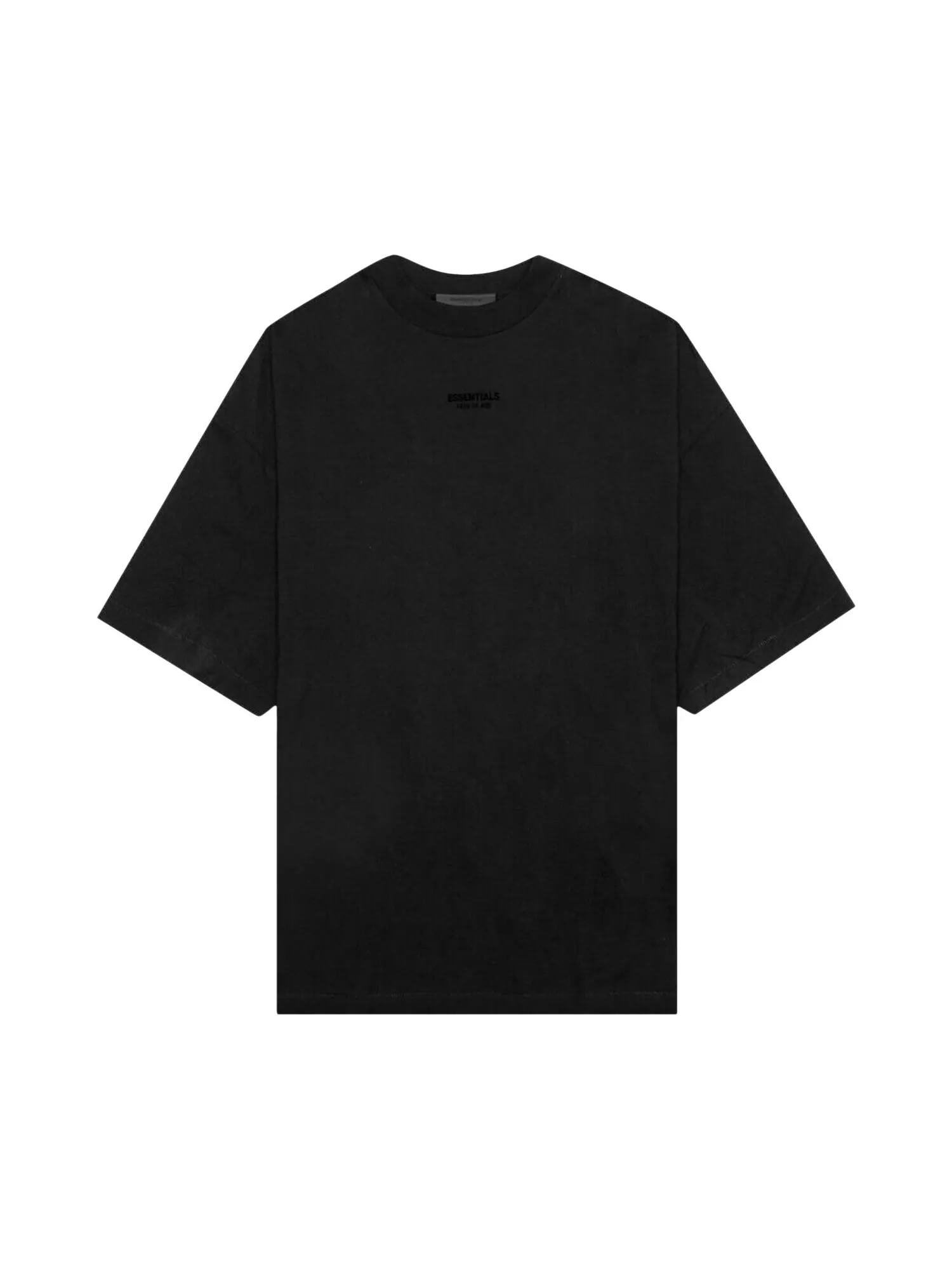 Футболка Fear of God Essentials свободного кроя с круглым вырезом — изображение 1 из 1, черный