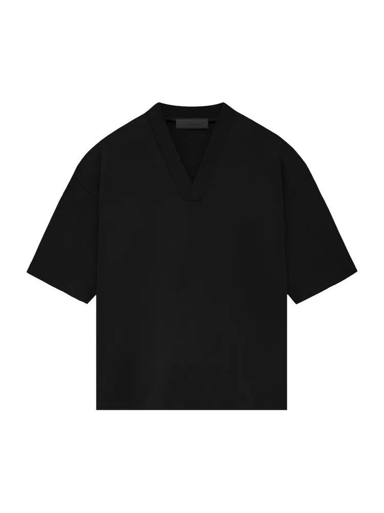 Топ Fear of God Essentials V-Neck — изображение 1 из 2, черный