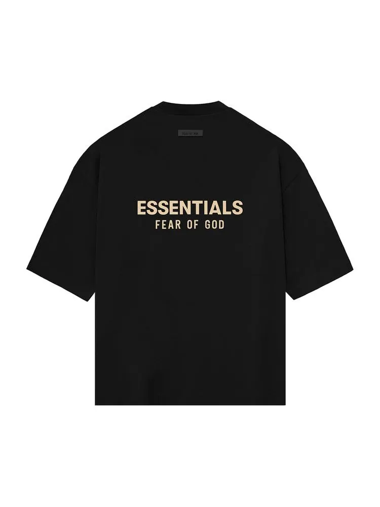 Топ Fear of God Essentials V-Neck — изображение 2 из 2, черный