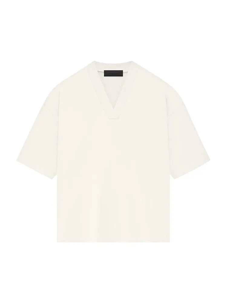 Топ Fear of God Essentials V-Neck — изображение 1 из 2, серый