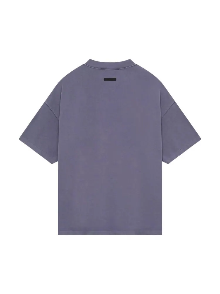 Футболка Fear of God Essentials Heavy Crewneck Tee Lavender — изображение 2 из 2, фиолетовый