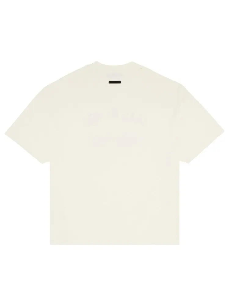 Футболка Fear of God Essentials Jersey Crewneck Tee Shell — изображение 2 из 3, кремовый