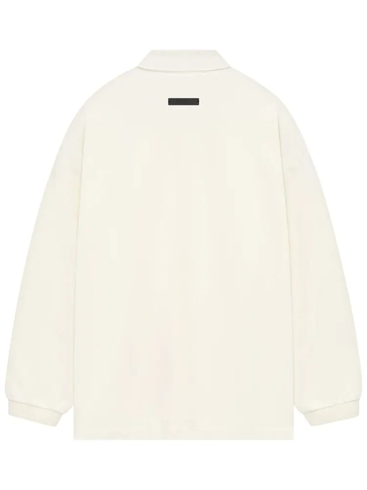 Поло Fear of God Essentials Pique Long-Sleeve Polo 'Shell' — изображение 2 из 2, раковина