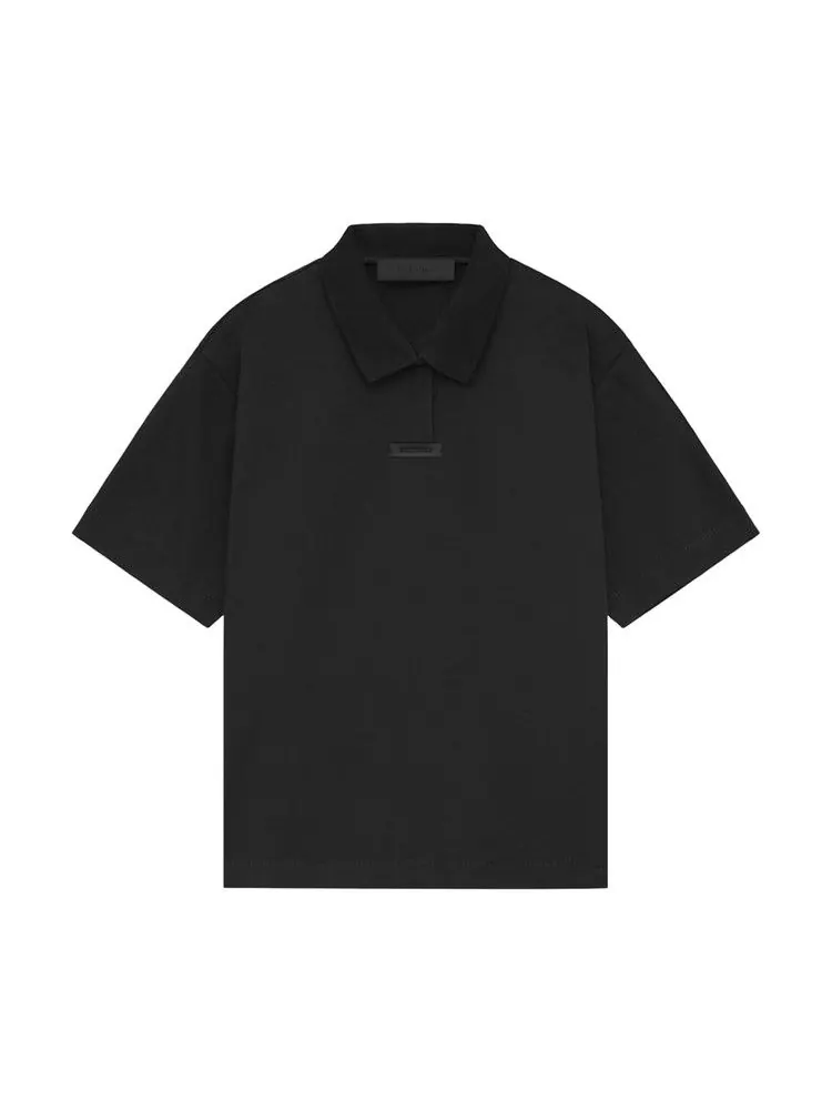 Поло Fear of God Essentials Pique Polo — изображение 1 из 2, черный