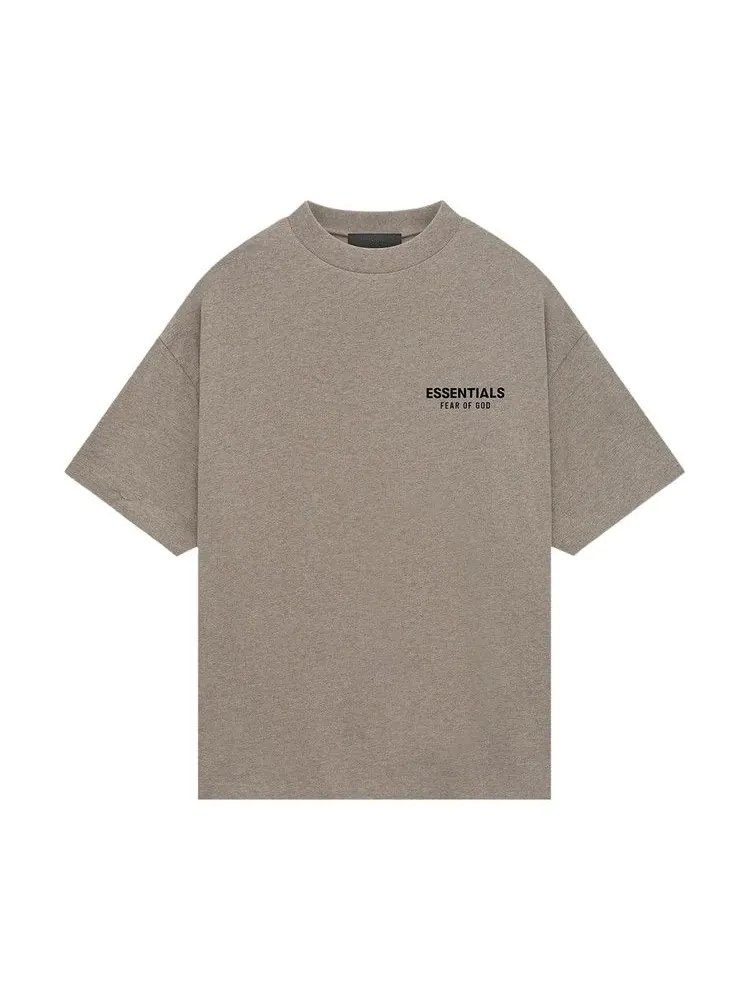 Футболка Fear of God Essentials Jersey Crewneck T-Shirt — изображение 1 из 2, серый
