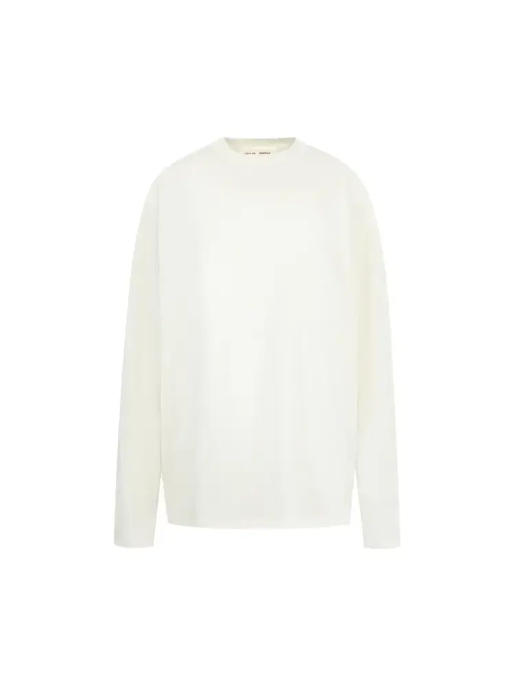 Футболка с длинными рукавами классического кроя Fear of God Essentials — изображение 1 из 2, белый