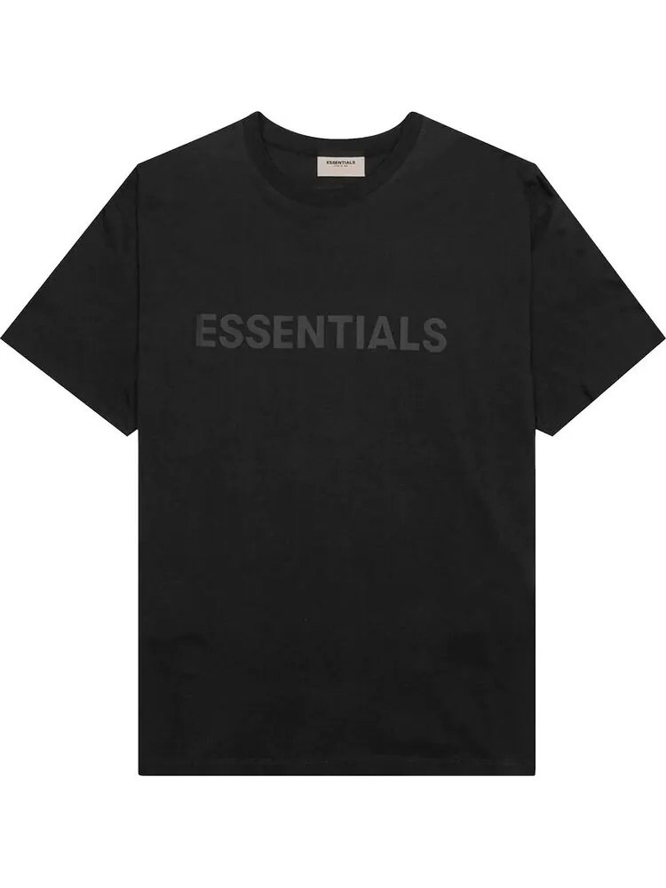 Футболка Fear of God Essentials Short-Sleeve Tee 'Strech Limo' — изображение 1 из 1, черный