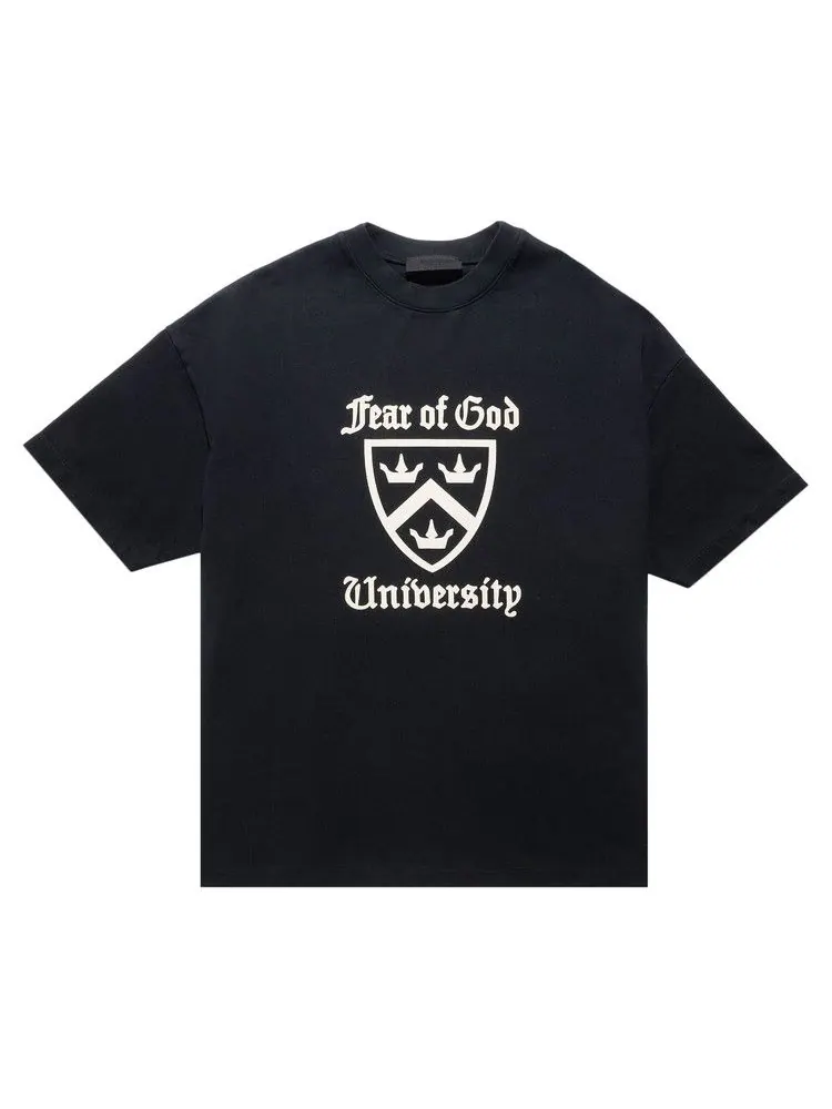 Футболка Fear of God Essentials University T-Shirt — изображение 1 из 2, черный