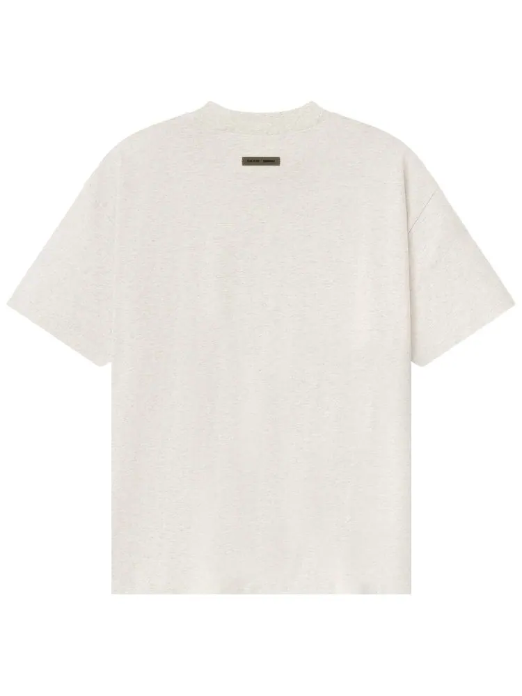 Классическая футболка с коротким рукавом Fear of God Essentials — изображение 2 из 2, бежевый
