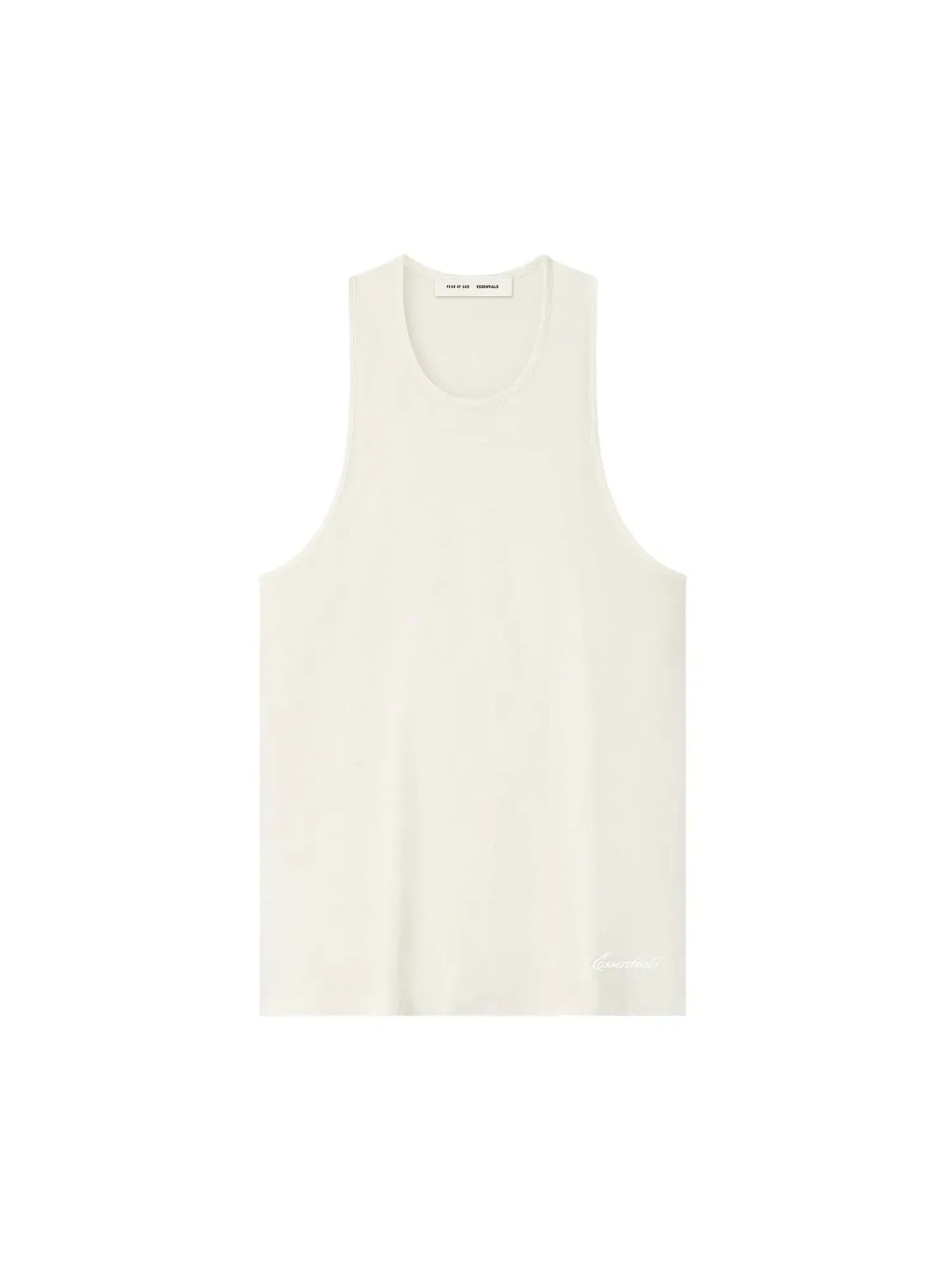 Майка Fear of God Essentials Signature Slim Tank — изображение 1 из 2, белый