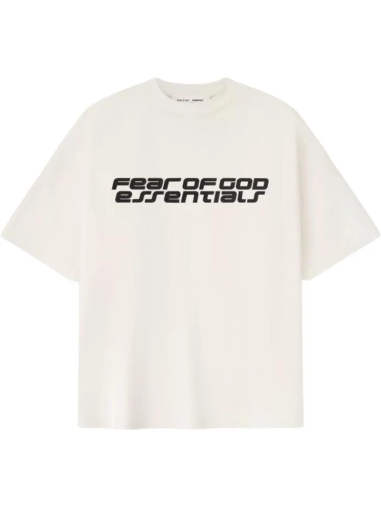 Футболка Fear of God Essentials Ponte 90s — изображение 1 из 5, слоновая кость