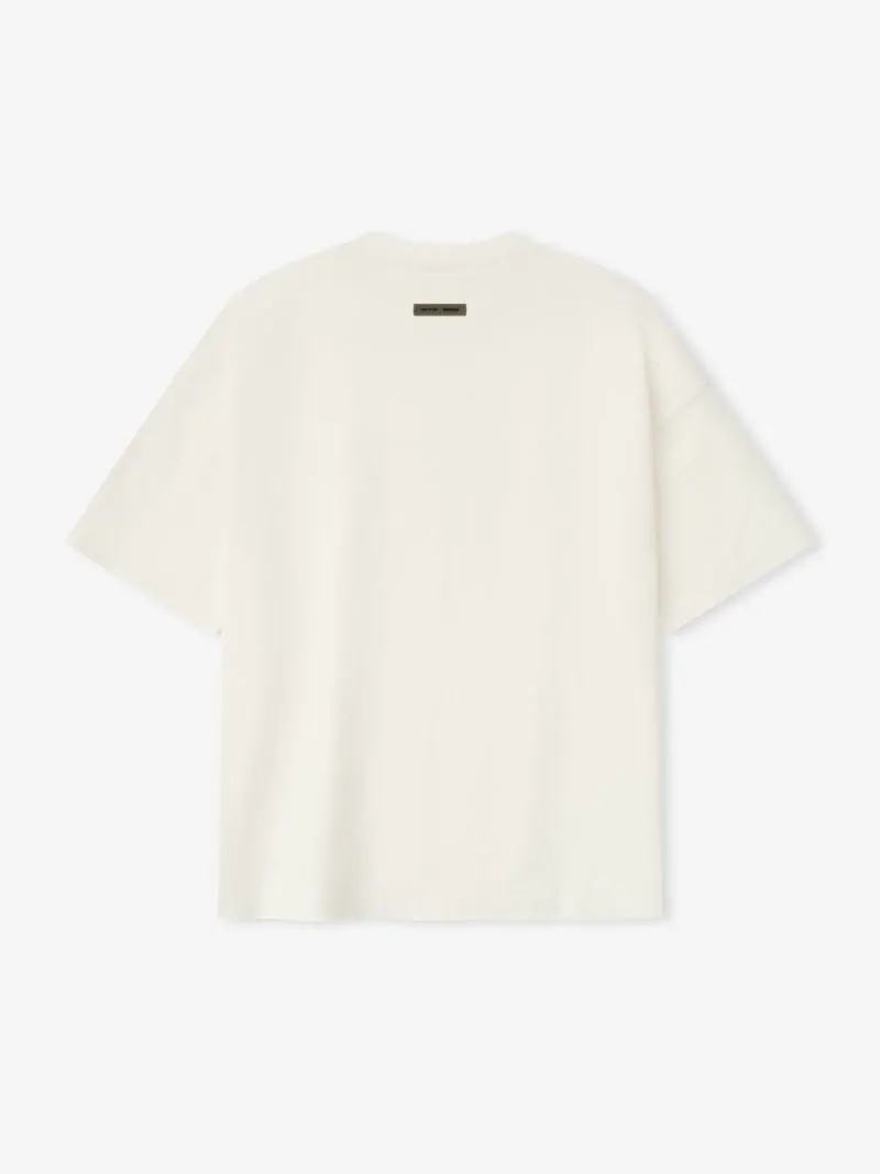 Футболка Fear of God Essentials Ponte 90s — изображение 2 из 5, слоновая кость