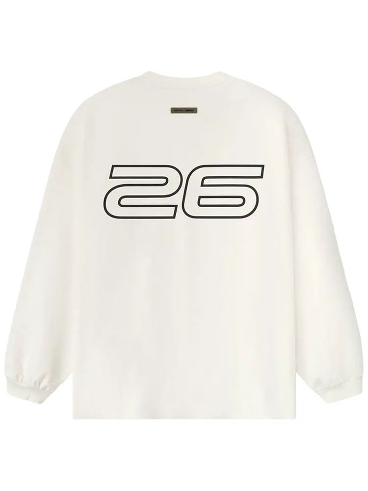 Футболка с длинными рукавами Fear of God Essentials 90-х годов — изображение 2 из 2, бежевый