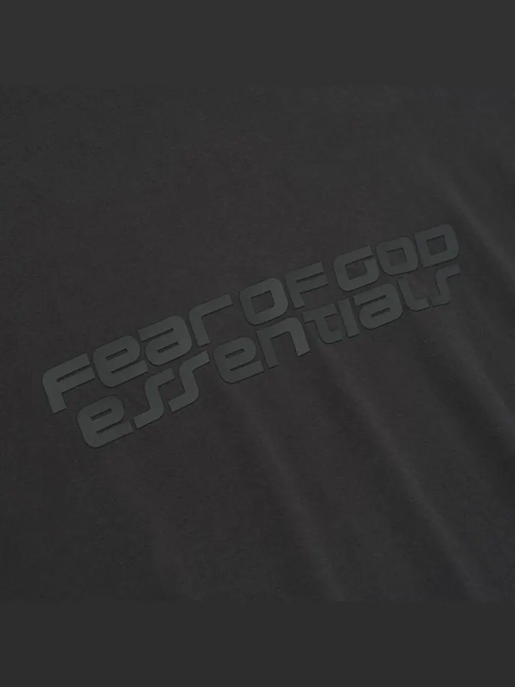 Футболка с длинными рукавами Fear of God Essentials 90-х годов, винтажная — изображение 3 из 3, черный